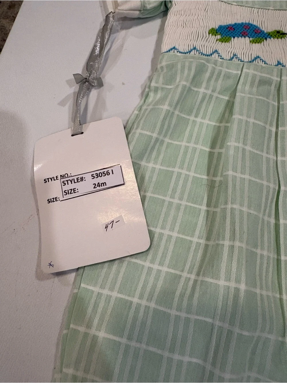 Smocked Romper // 24m // NWT